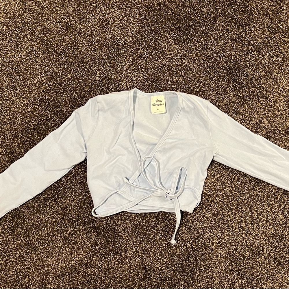 Girl dancer wrap long sleeve (4-6)
